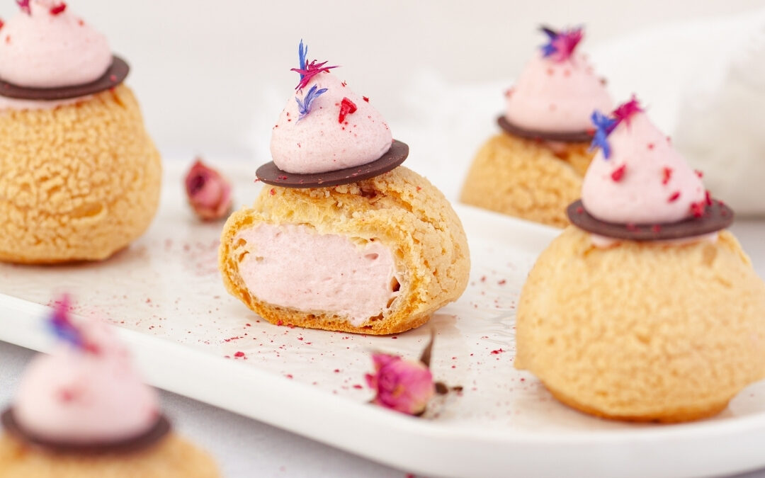 Profiteroles rellenos