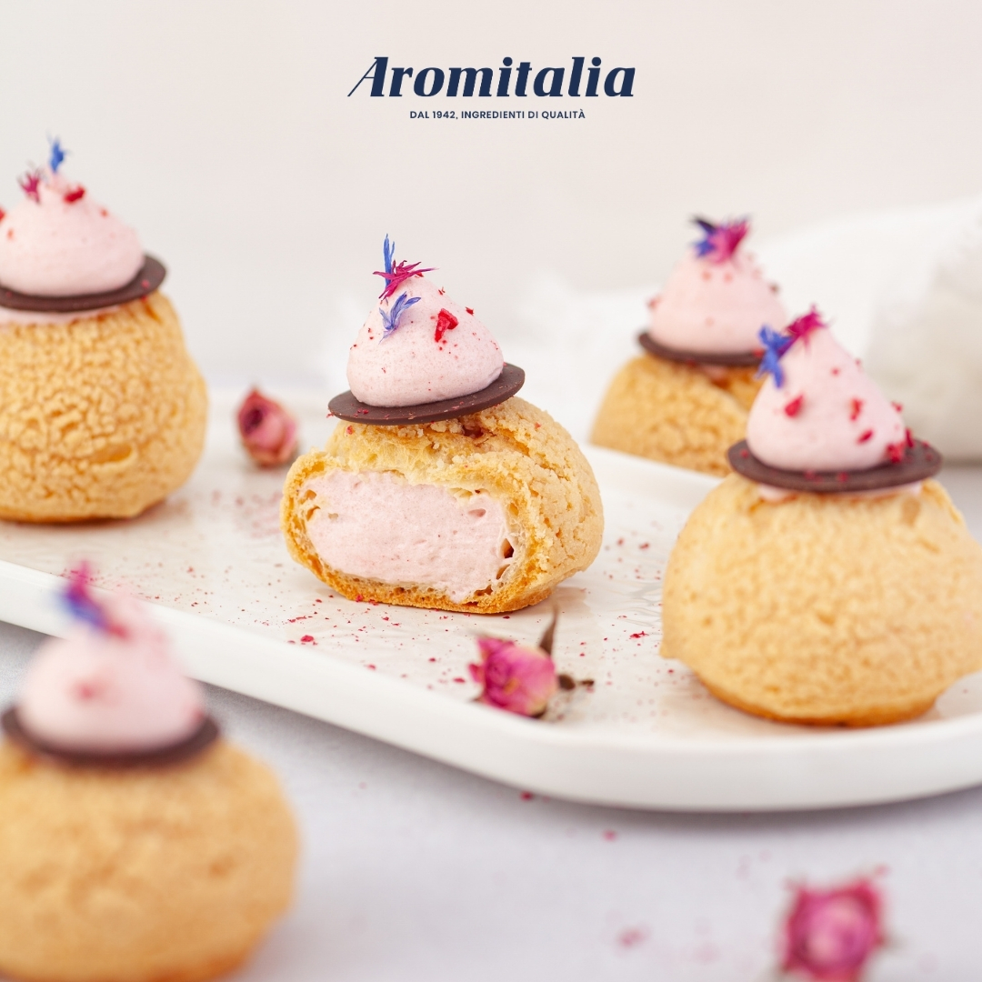 Profiteroles rellenos