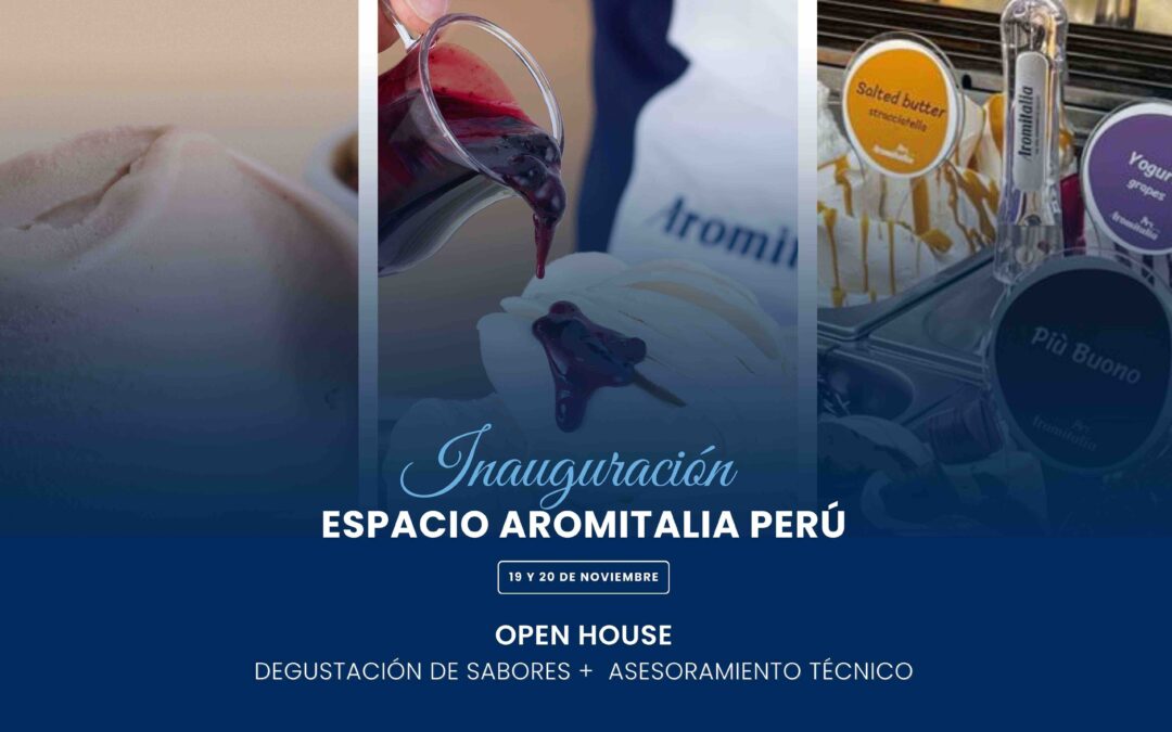 ¡Inauguración del Espacio Aromitalia en Lima, Perú!