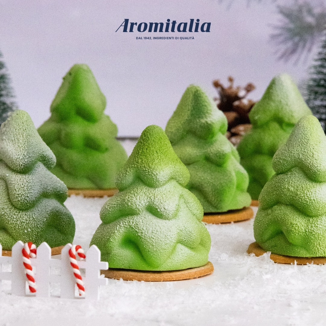 Monoporciones de Pinos Navideños