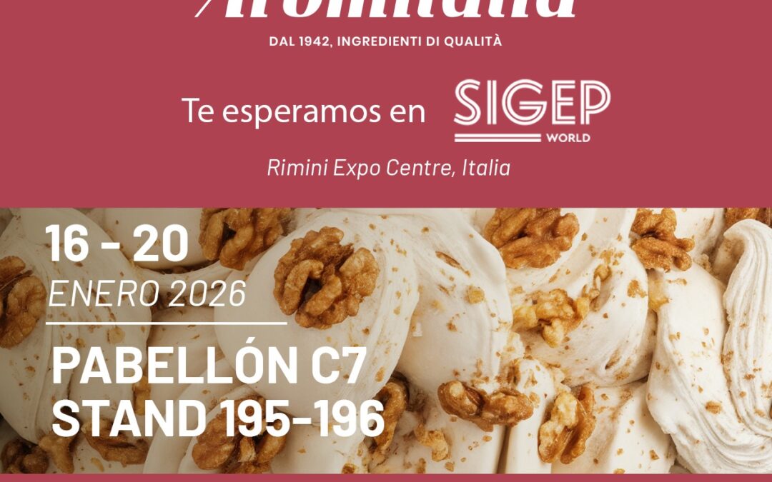 Aromitalia en SIGEP World 2026: una cita imperdible para el helado artesanal
