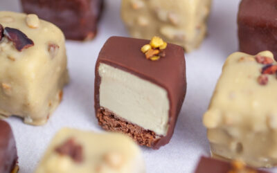 Bocaditos helados de Pistacho