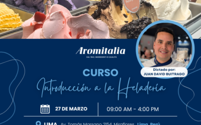 Seminario Introducción a la heladería | Presentación de novedades 2026