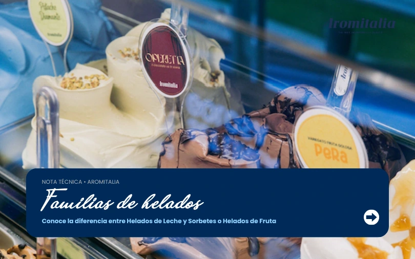 ¿Cuáles son las diferencias entre los helados de base leche y los sorbetes?